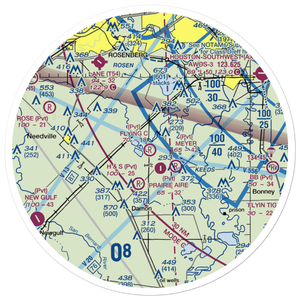 Flying C Ranch Airport (XS25) VFR Sectional Sticker (30 mile)
