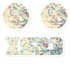 Priour Ranch Airport (XS23) VFR Sectional Sticker Pack