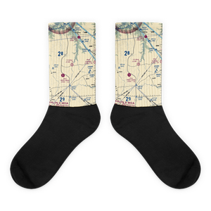 Y O Ranch Airport (XS22) VFR Sectional Socks