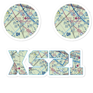 H & S Airfield (XS21) VFR Sectional Sticker Pack