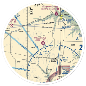 Womack Ranch Airport (XS15) VFR Sectional Sticker (30 mile)