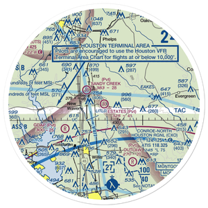 Estates Airpark (XS09) VFR Sectional Sticker (30 mile)