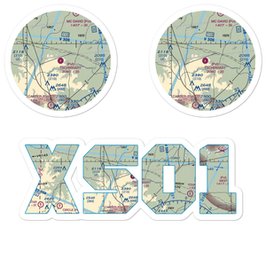 Tschirhart Ranch Airport (XS01) VFR Sectional Sticker Pack