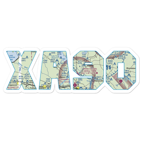 Fly 1 On Airport (XA90) VFR Sectional Sticker