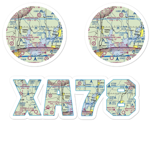 Melody Ranch Airport (XA78) VFR Sectional Sticker Pack