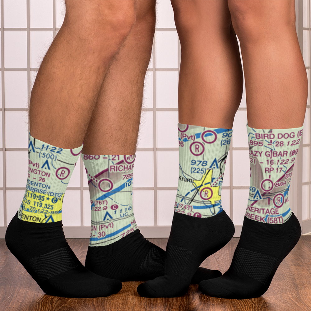 Stocker Airport (XA72) VFR Sectional Socks 