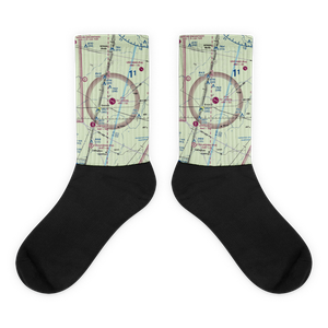 El Jardin Ranch Airport (XA66) VFR Sectional Socks