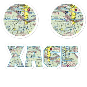 TxAeroSport Aerodrome (6TS3) VFR Sectional Sticker Pack