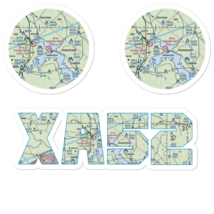 Ehni Airport (XA52) VFR Sectional Sticker Pack