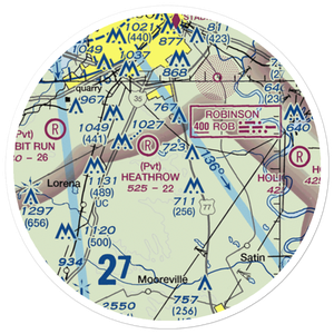 Smith Airport (XA51) VFR Sectional Sticker (20 mile)