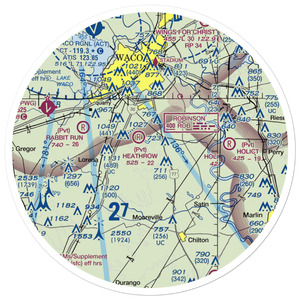Smith Airport (XA51) VFR Sectional Sticker (30 mile)