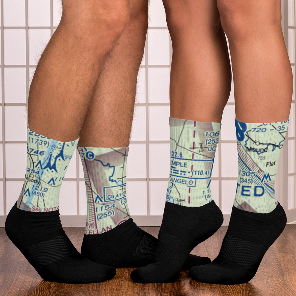 Tick Hill Airfield (XA47) VFR Sectional Socks 