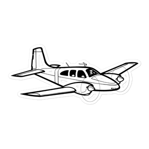 Beechcraft Travel Air BE-95 2 Sticker
