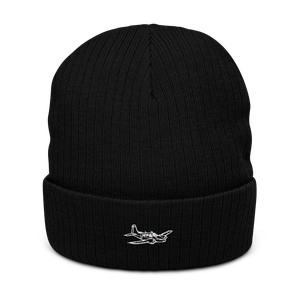 Beechcraft Travel Air BE-95 2 Atlantis Recycled Cuffed Beanie