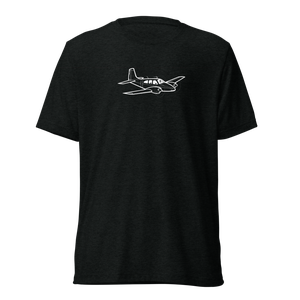 Beechcraft Travel Air BE-95 2 Tri-blend T-Shirt