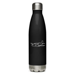 Beechcraft Queen Air Icon Water Bottle