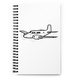 Beechcraft Queen Air Icon Notebook