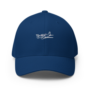 Beechcraft Queen Air Icon Flexfit Hat