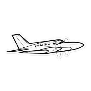 Cessna C-414 Luxury Chancellor Sticker