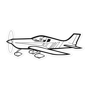 Aero Designs Pulsar II Adventure Sticker