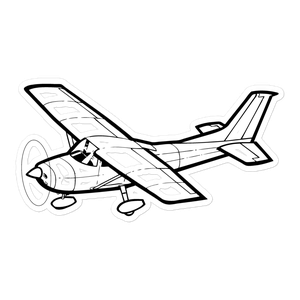 Cessna Skylane C-182 2 Sticker