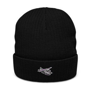 De Havilland Beaver on Floats Atlantis Recycled Cuffed Beanie