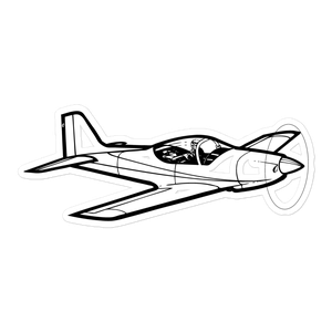 Sequoia Falco - Aviation Icon Sticker