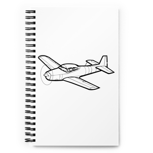 Classic Navion Light Aircraft Notebook