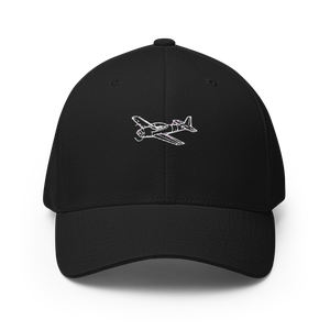 Classic Navion Light Aircraft Flexfit Hat