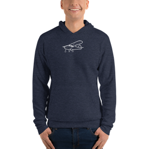 Piper Tri-Pacer: Aviation Icon 2 Bella + Canvas Hoodie