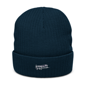 Cessna 152 Trainer Workhorse 2 Atlantis Recycled Cuffed Beanie