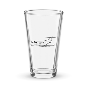 Pilatus PC-12 Versatility King 2  Shaker Pint Glass