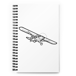 Piper Super Cub Adventure Icon 2 Notebook