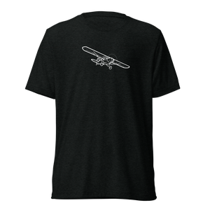 Piper Super Cub Adventure Icon 2 Tri-blend T-Shirt