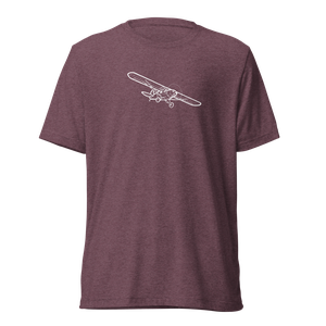 Piper Super Cub Adventure Icon 2 Tri-blend T-Shirt