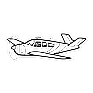 Beechcraft A35 Bonanza Icon Sticker