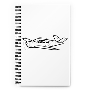 Beechcraft A35 Bonanza Icon Notebook