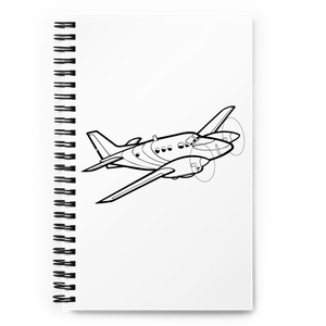 Beechcraft King Air 90 Icon Notebook
