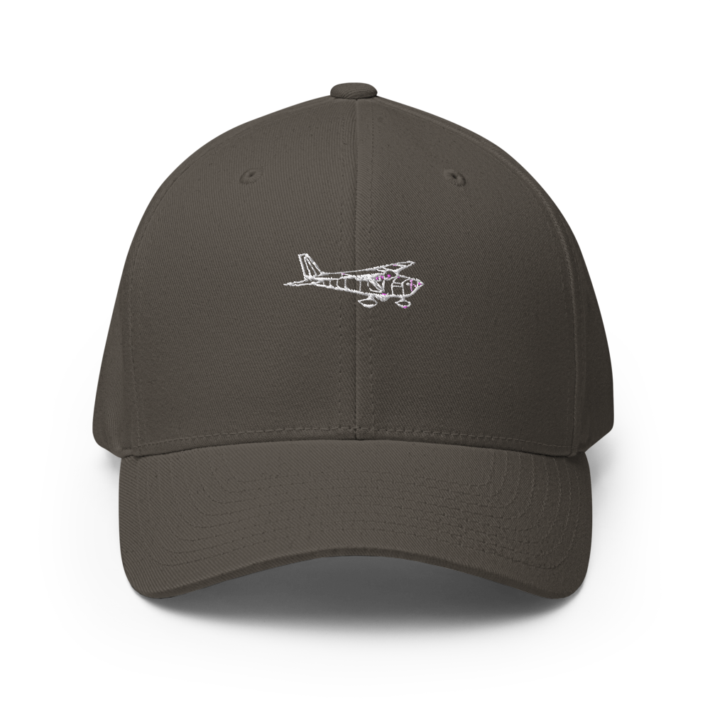 Cessna Skyhawk C-172 6 Flexfit Hat 