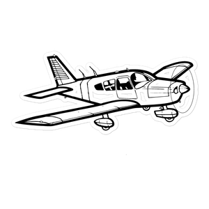 Piper Dakota: Aerial Excellence Sticker