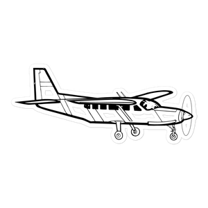 Cessna Caravan Workhorse 2 Sticker
