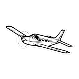 Piper Lance II: Aviation Icon 2 Sticker