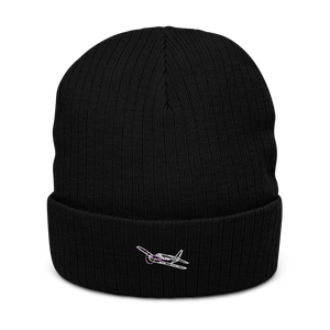 Piper Lance II: Aviation Icon 2 Atlantis Recycled Cuffed Beanie