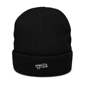 Mysterious General Aviation C-120 Atlantis Recycled Cuffed Beanie