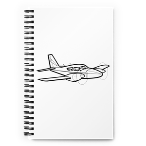 Piper Aztec Twin-Engine Marvel Notebook