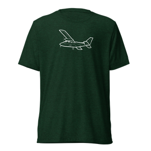 Vulcanair P-68 Versatility Master Tri-blend T-Shirt