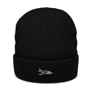 McDonnell F3H Demon Fighter Atlantis Recycled Cuffed Beanie