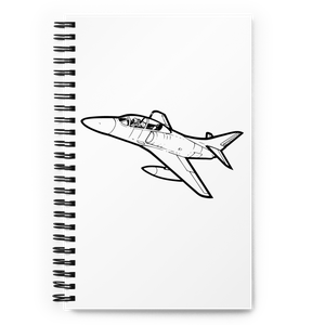 TA-4J Skyhawk Trainer Jet Notebook