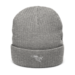 TA-4J Skyhawk Trainer Jet Atlantis Recycled Cuffed Beanie