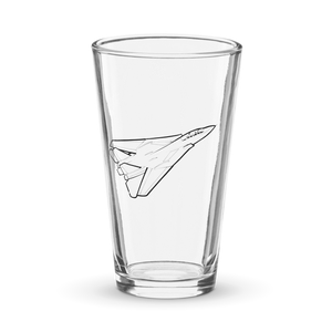 Grumman F-14 Tomcat - Naval Dominance 3  Shaker Pint Glass